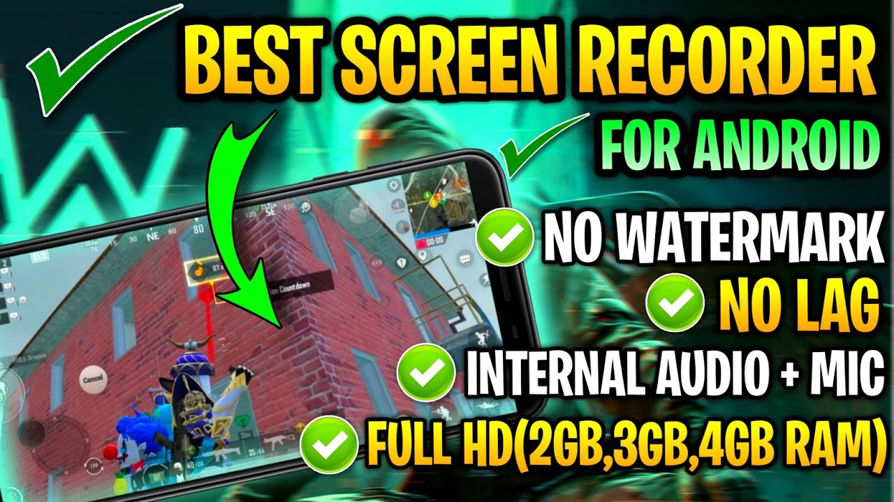 🔥Best screen recorder for android without watermark Top 2 Screen