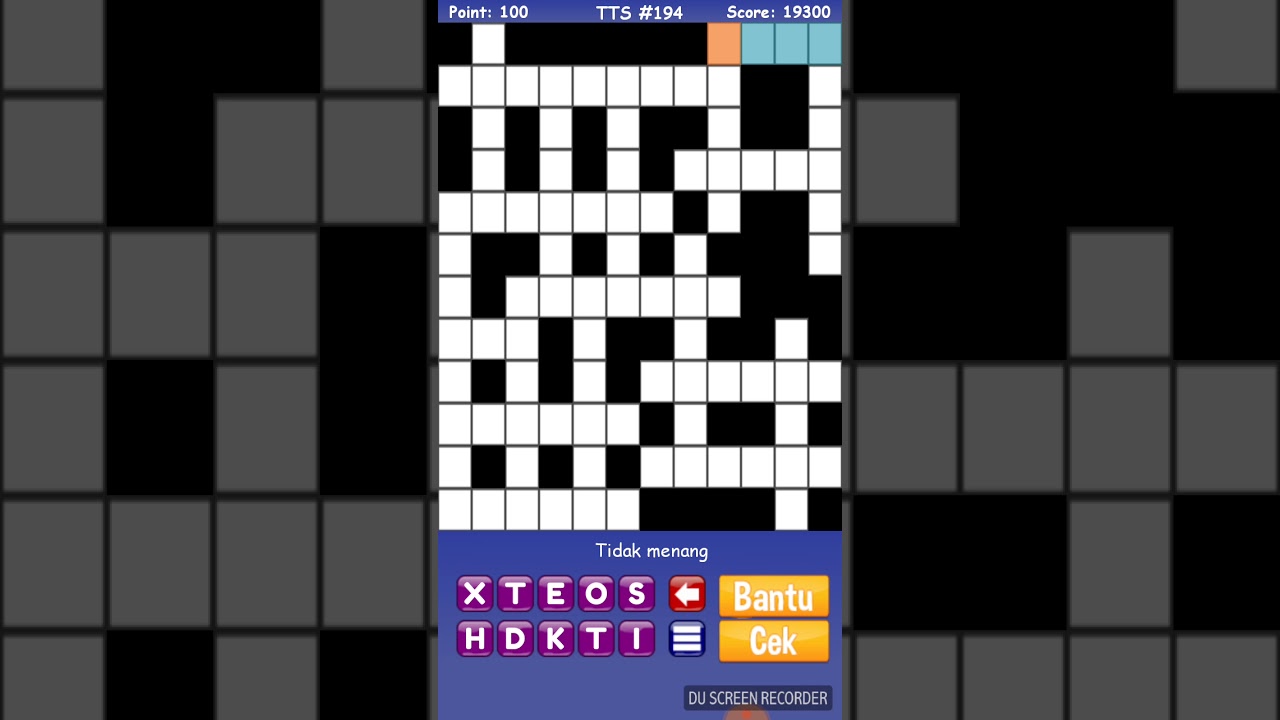 Jawaban Tts 2018 Level 194 Youtube