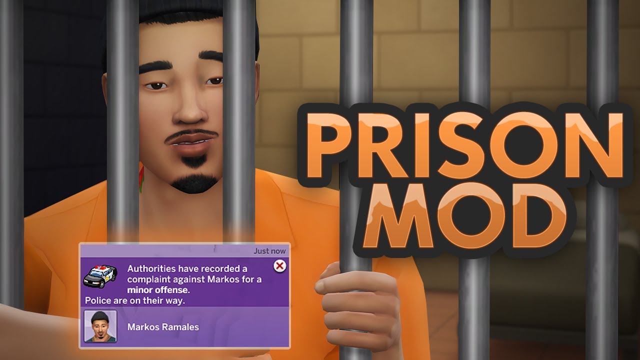 В The Sims 4 ТОЛЬКО ЧТО появилась система правосудия?! 👮🚨.....(Моего персонажа АРЕСТОВАЛИ!)