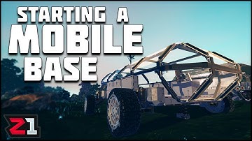 Starting the Mobile Base and Finding Titanium! Planet Nomads Ep 4 | Z1 Gaming