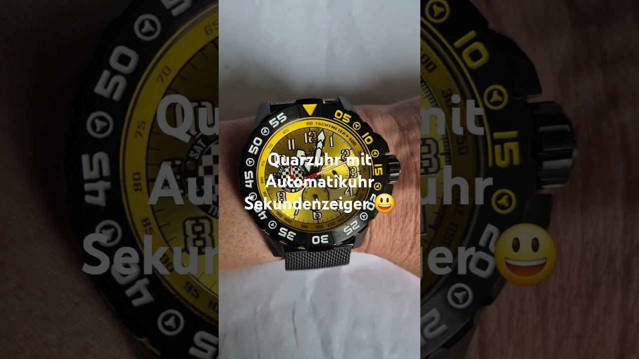 Invicta Racing - Sportliche Quarzuhr mit Automatikuhrgefühl durch Seiko VH63 Werk.