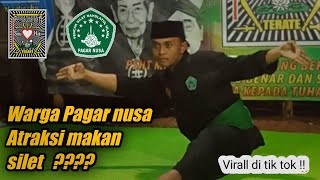 Atraksi warga pagar Nusa didepan warga PSHT || PSHT x PAGAR NUSA