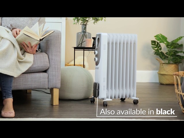 Russell Hobbs Oil Filled Radiator RHOFR5002 Product Video - YouTube