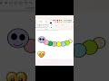 How to draw cute caterpillar in ms paint | paint in computer| art #drawing #art #caterpillar
