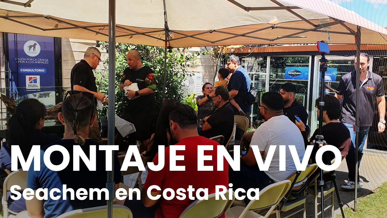 Montaje en vivo con Luis Navarro | En vivo con AquaCR