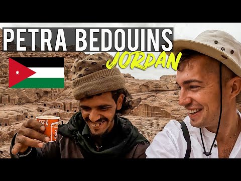 Kind BEDOUINS IN PETRA invited us for tea 🇯🇴 البدو الطيبون في البتراء عزمونا لشرب الشاي