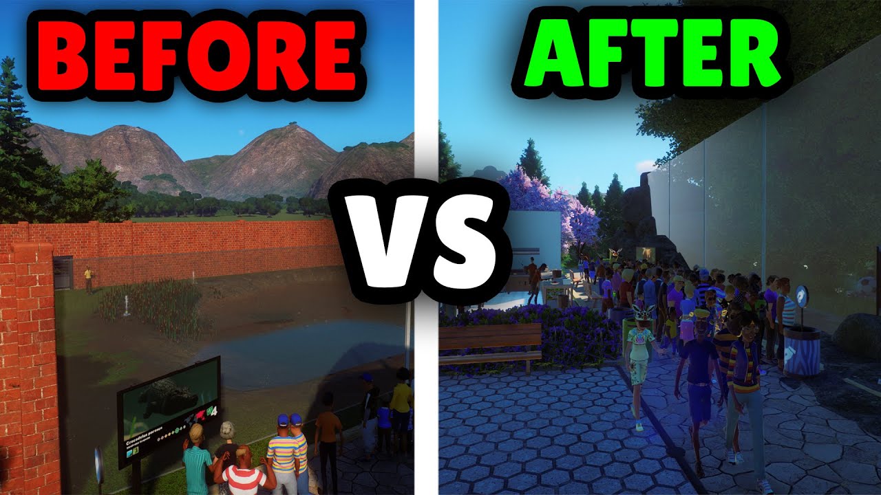 Top 5 BEST Tips to Improve Your Zoo In Planet Zoo!!!!