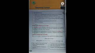 Class 3 Computer 🖥️ Chapter 3 Operating system (Part 1)