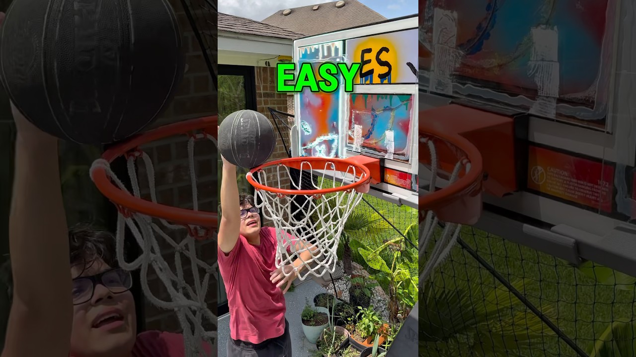 Делаем НЕВОЗМОЖНЫЙ 0,001% бросок в баскетболе… 🤯 