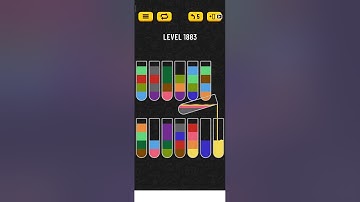 water sort puzzle - level 1883