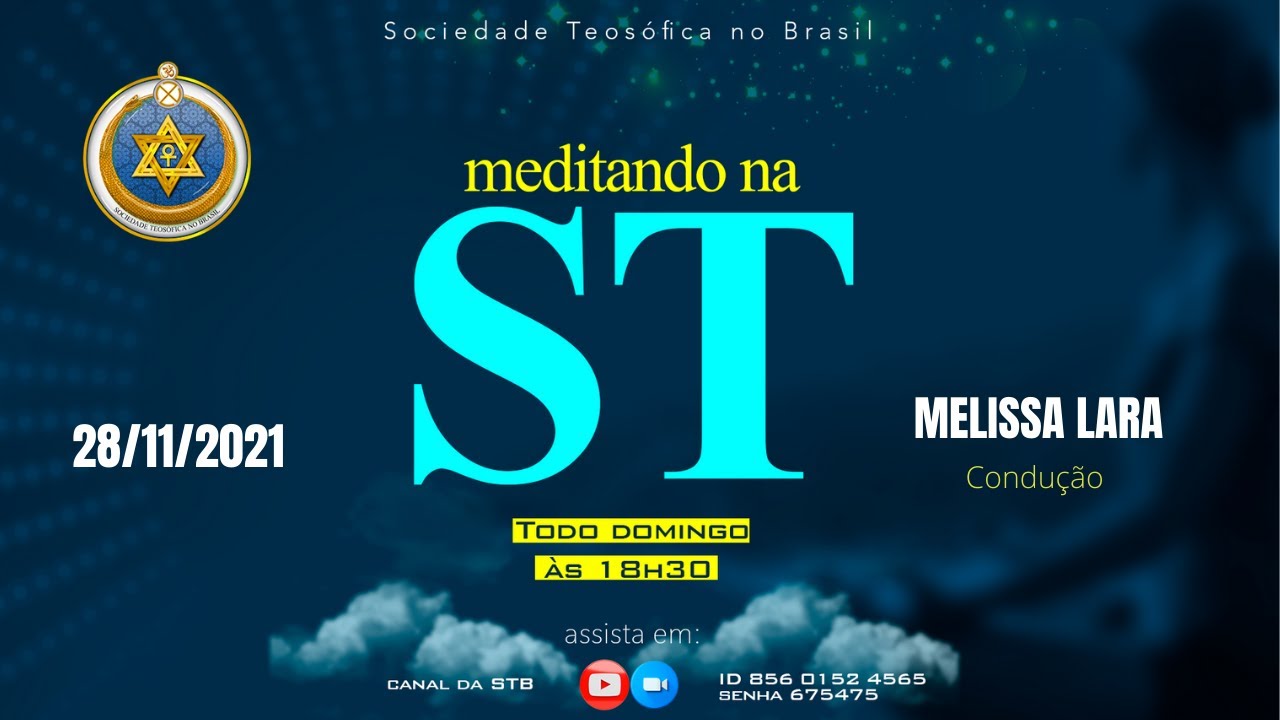 Meditação On-line em 28/11/2021 com Melissa Lara