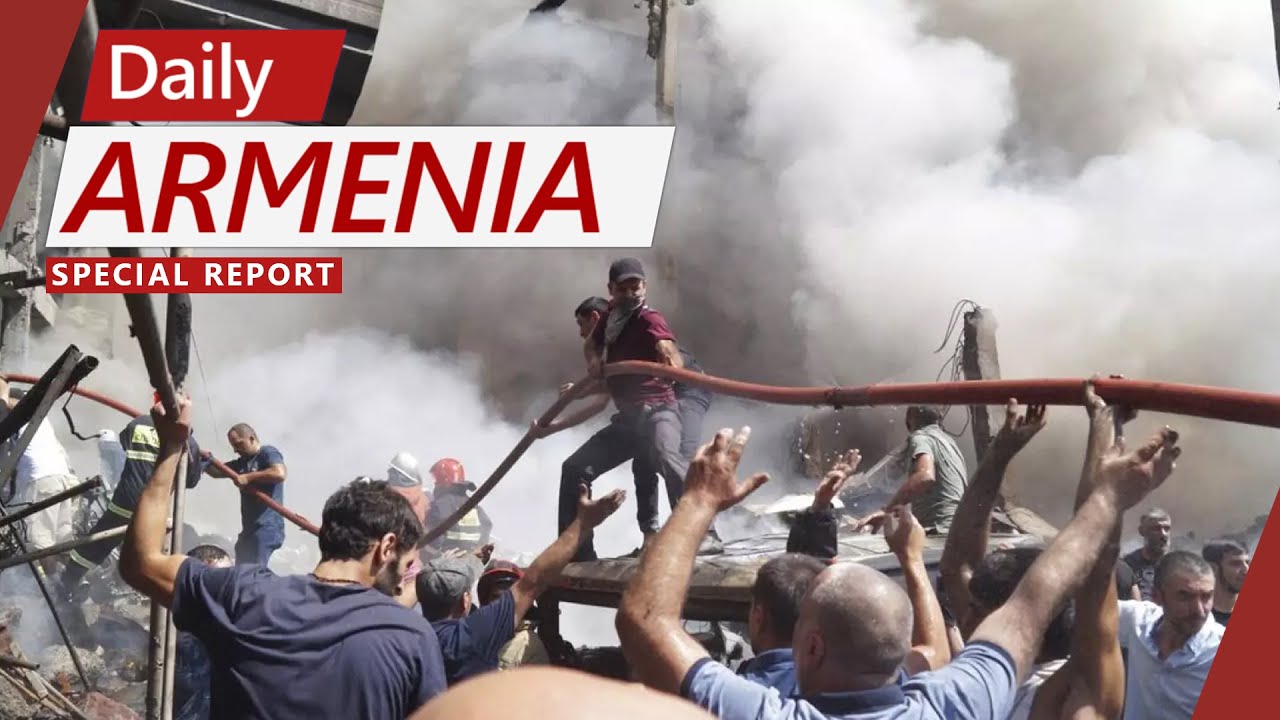 Rescue workers continue search for missing people after Yerevan blast