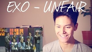 Download Lagu EXO - UNFAIR (LIVE ON MUSIC BANK) Reaction MP3