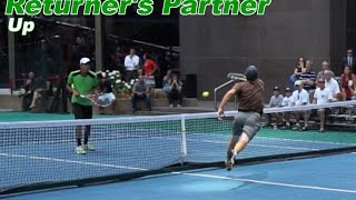 Basic Doubles Positioning - Returner's Partner