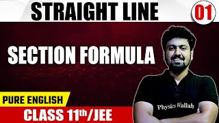 STRAIGHT LINE 01 | Section Formula | Math | Pure English | Class 11th/JEE screenshot 5