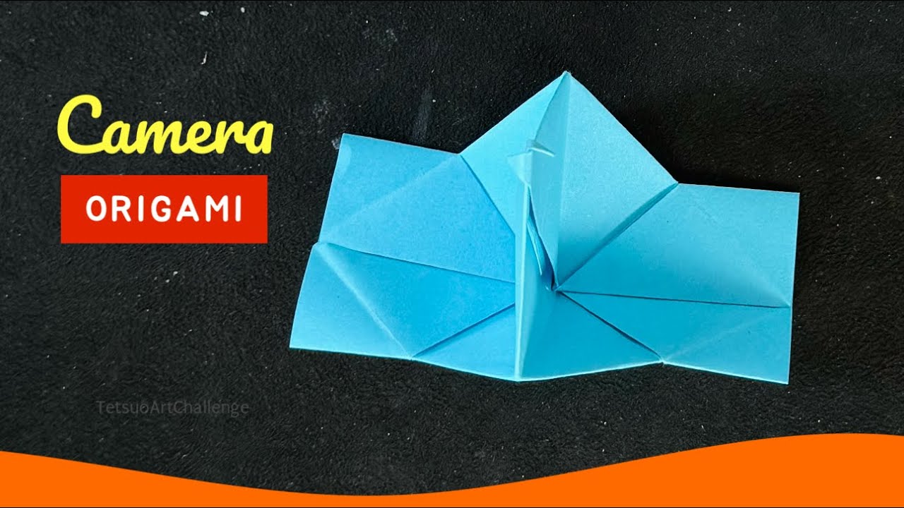 Simple Camera Origami How to Make Origami Camera Easy | Traditional Origami | Relaxing ...