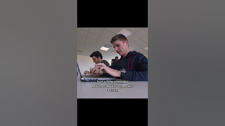🔥Max Verstappen's Always been Typing like a T-REX! ☠️ #shorts #f1 #maxverstappen