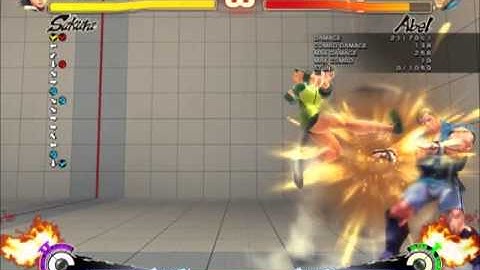 Sakura Basic Combos and Resets