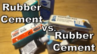 Rubber Cement vs. Rubber Cement