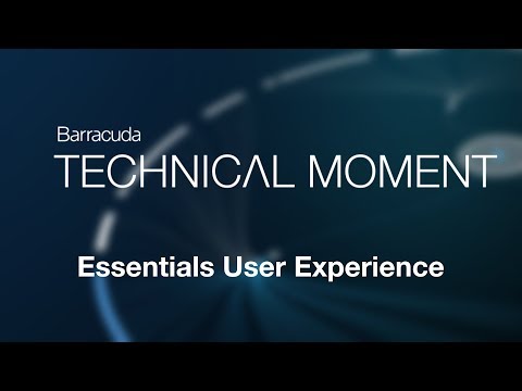Barracuda Technical Moment