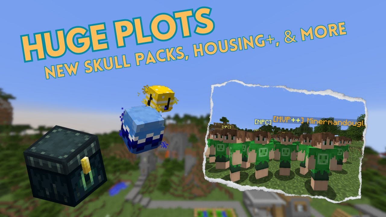 HUGE New Plot Size in Hypixel Housing & MORE! - YouTube