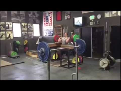 Greg Jerk 180 kg (397 lbs)