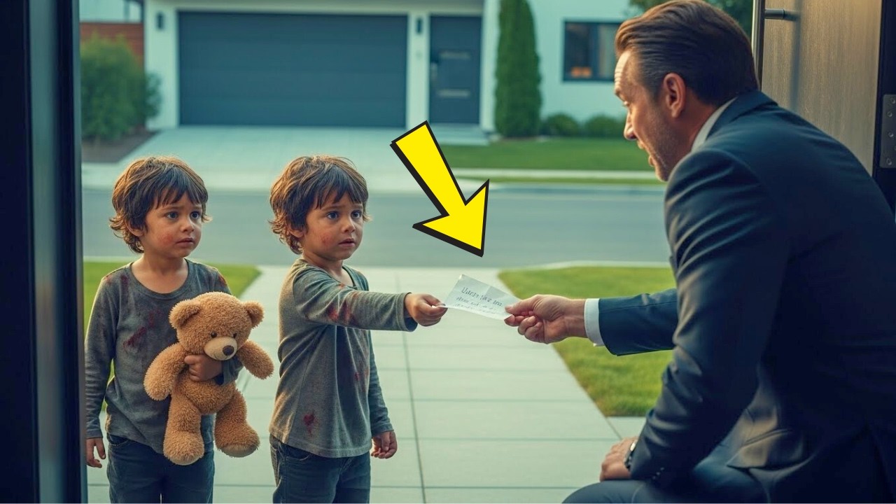 O MILIONÁRIO ABRIU A PORTA E SE SURPREENDEU COM QUEM ESTAVA ALI NAQUELA NOITE