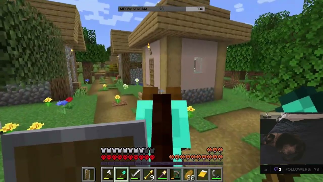 HARDCORE Minecraft Recipe Randomizer #4: Seeing a Man's Grove for the First Time!