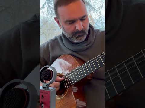 Bach Chaconne. 3 minutes. Out of 15 :)  #shorts  #guitar #classical