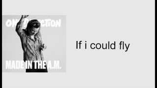 One direction if i could fly lyrics and pictures