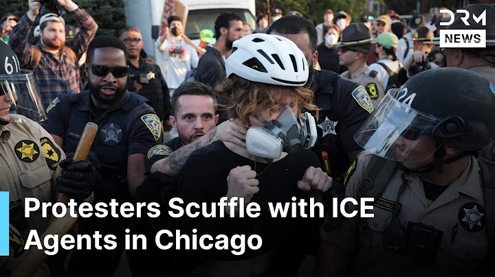 Shouting, Clashes, Arrests: Chicago Protesters Scuffle with ICE Agents in Anti-Trump Protest | AC1G