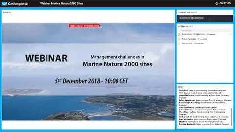 EUROPARC Webinar Managing Marine Natura 2000 sites