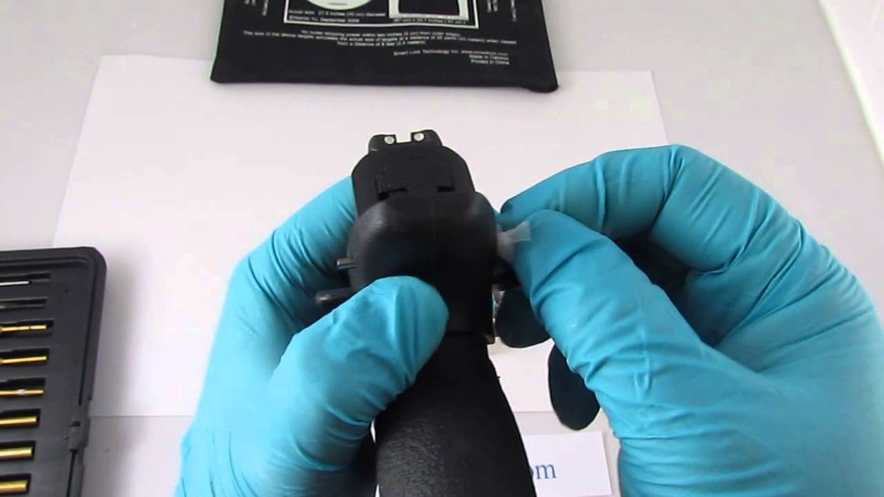 Magloc Tactical Recoil Control Thumb Rest for S&W M&P45ACP & 9mm - YouTube