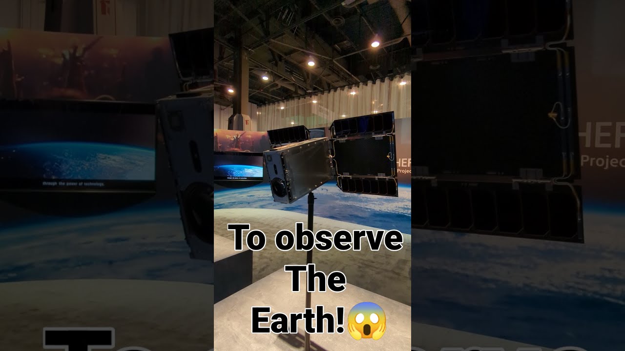 Sony's Star Sphere Satellite 1:1 prototype unit CES 2022