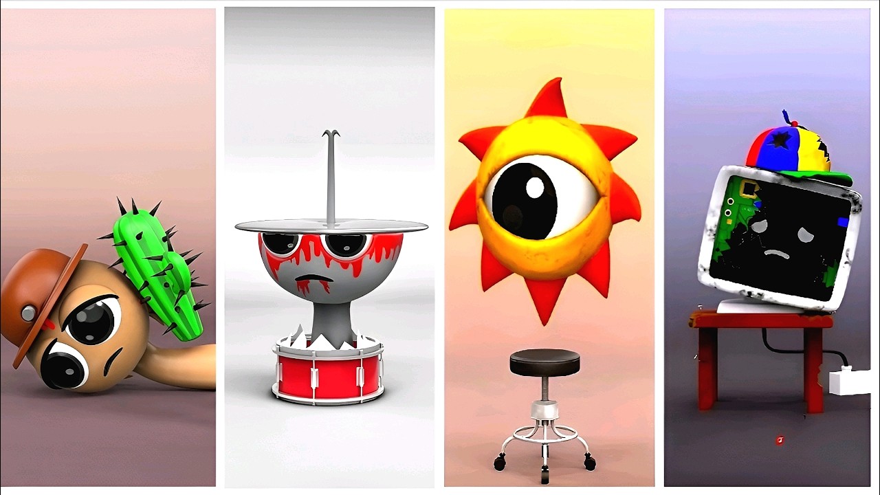 INCREDIBLE SPRUNKI HELP! | Tiles Hop EDM Rush #42