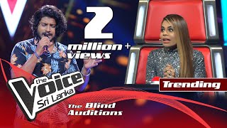 Thilina Sudesh Wanninayake - Mitwa | Blind Auditions  | The Voice Sri Lanka