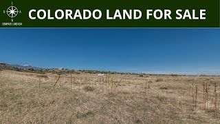 SOLD - 0.34 Acres - Corner Lot, With Mountain Views! In Colorado City, Pueblo County CO