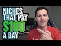 Finding lead gen niches that earn $100 a day