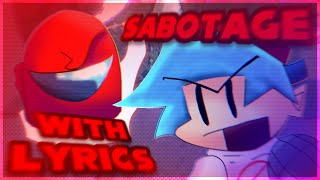 Sabotage With Lyricsvs Imposter V4 Lyrical Coverft