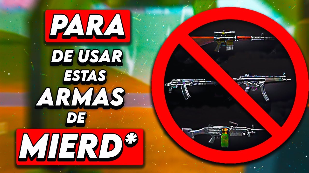 ❌estás usando las armas equivocadas.