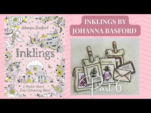 Inklings by Johanna Basford. Garden stuff (Part 6)