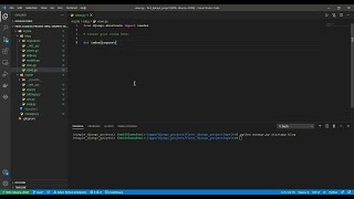 Creating an Application in a Django Project