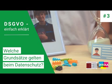 Grundsätze des Datenschutzes