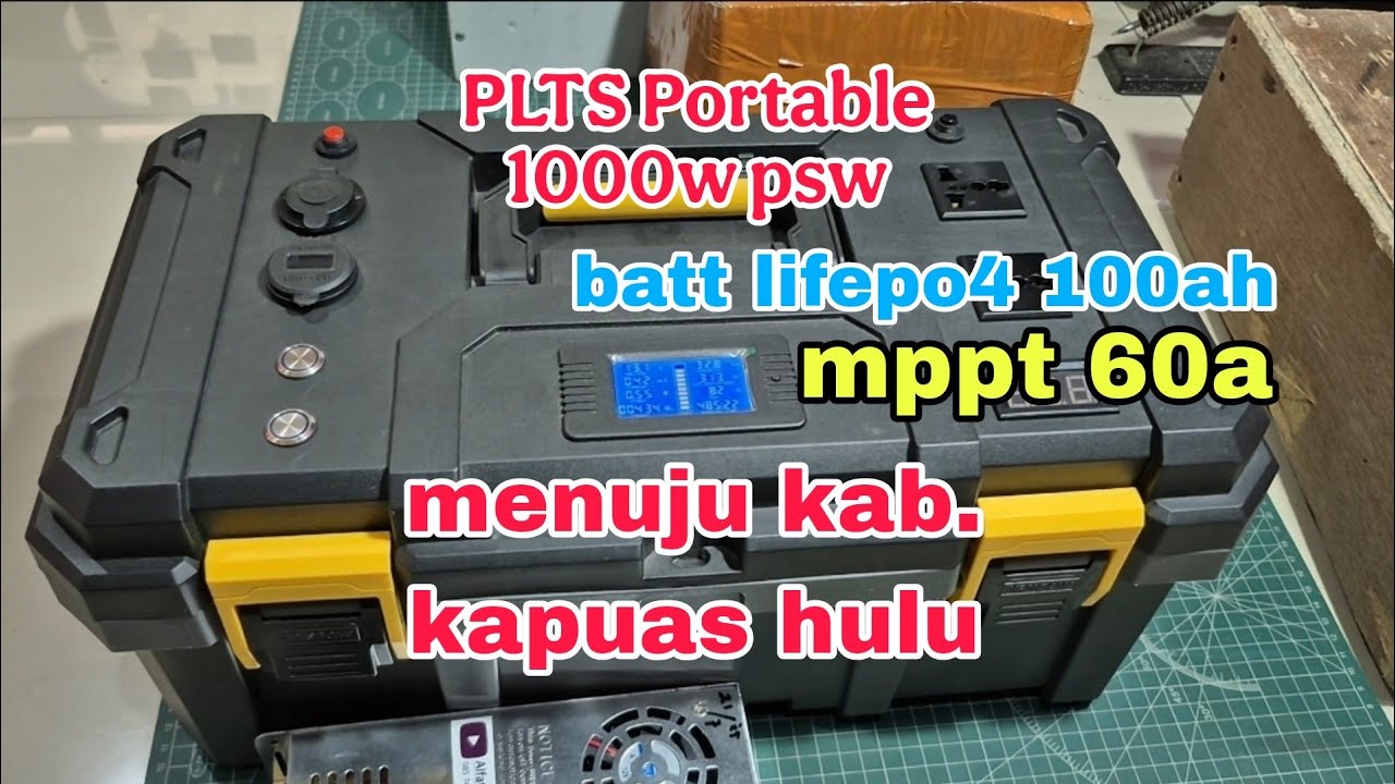 PLTS Portable power station 1000w psw support charger PLN