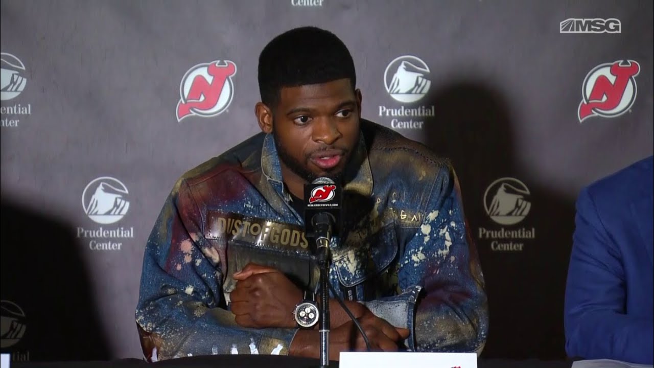 new jersey devils press conference