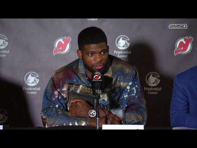 The 8 ridiculous things that happened at Devils' P.K. Subban press  conference (and the 1 that didn't) 