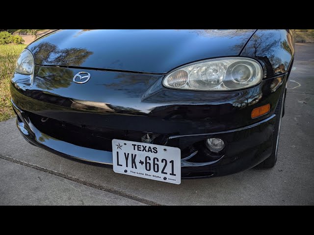 Miata NB DIY Front License Plate Bracket YouTube