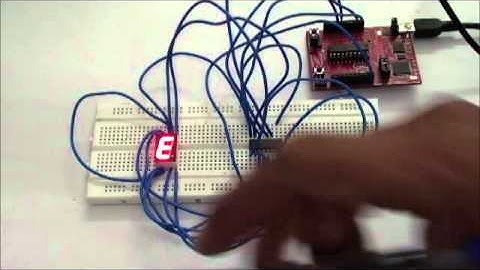 Tenet Technetronics: seven segment display demo and its working