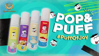 Pop & Puff Banana Milkshake by Foom | Pertama kali Foom ngeluarin freebase 