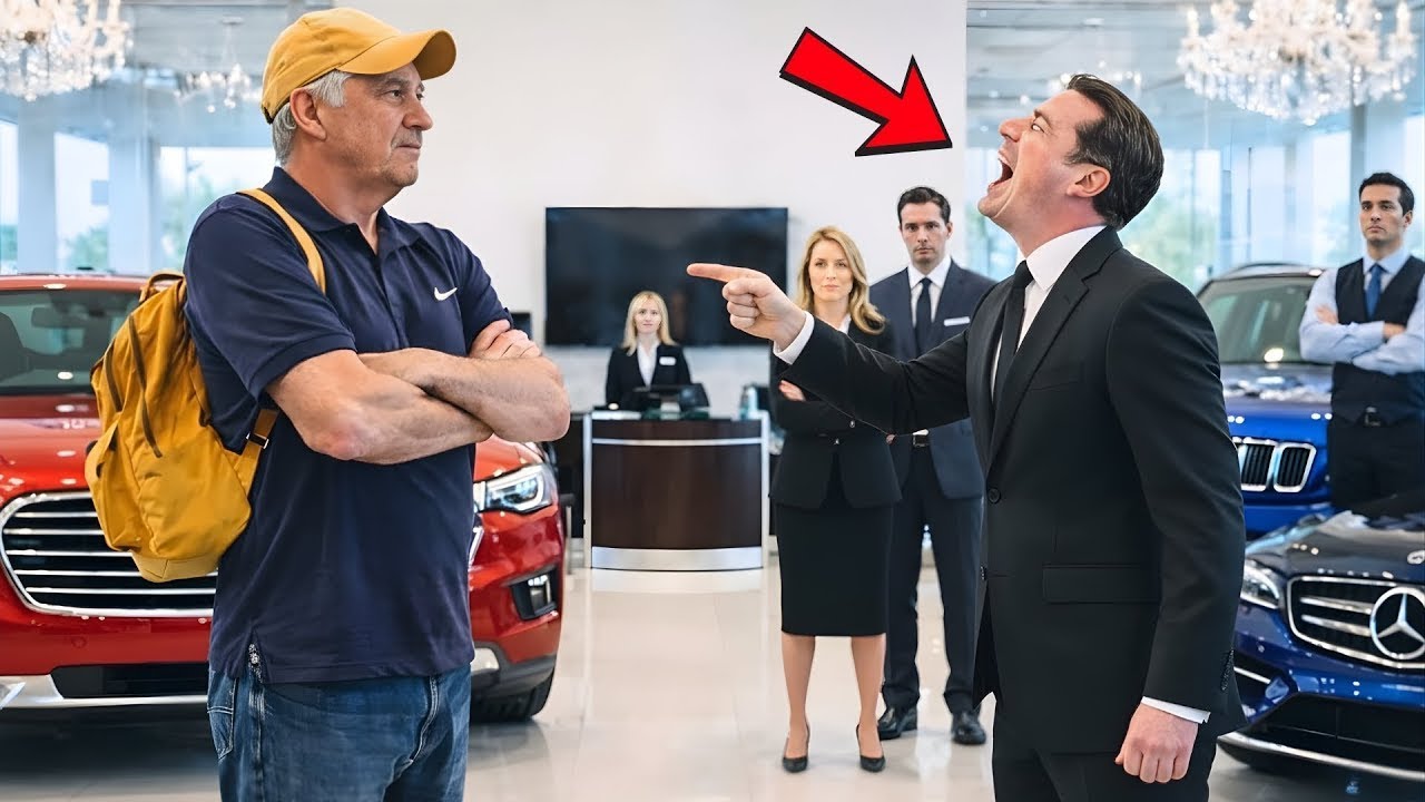 “QUERO 5 CARROS DE LUXO” — O GERENTE RIU DO HOMEM SIMPLES… ATÉ VER O SALDO NA CONTA